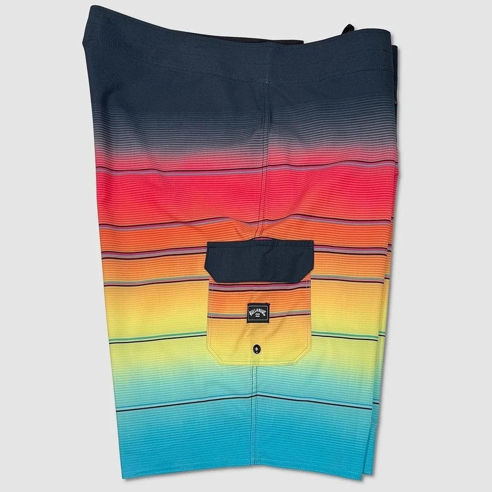 Hurley Recycler All Day Pro Board Shorts - NWT Mens 38 Multicolor - #49594-K6